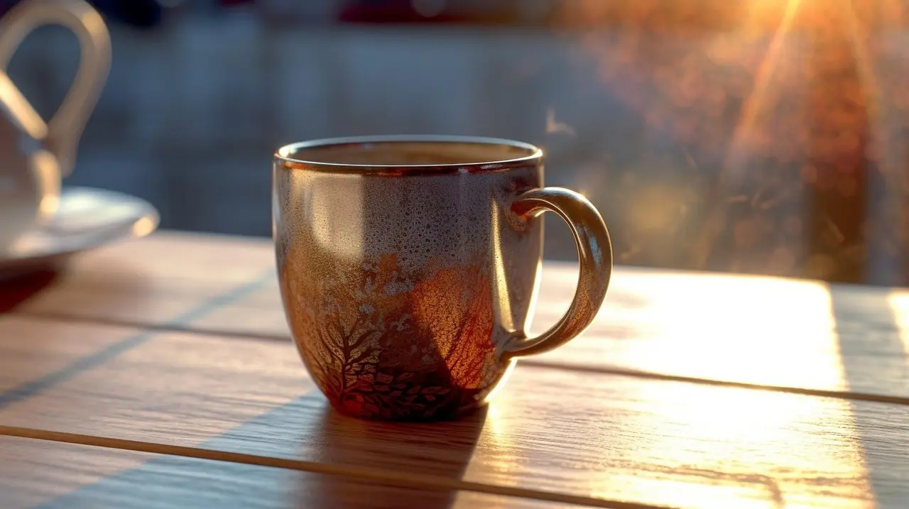 imagen de café y ambiente